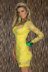 Ladies Elegant Dress Yellow